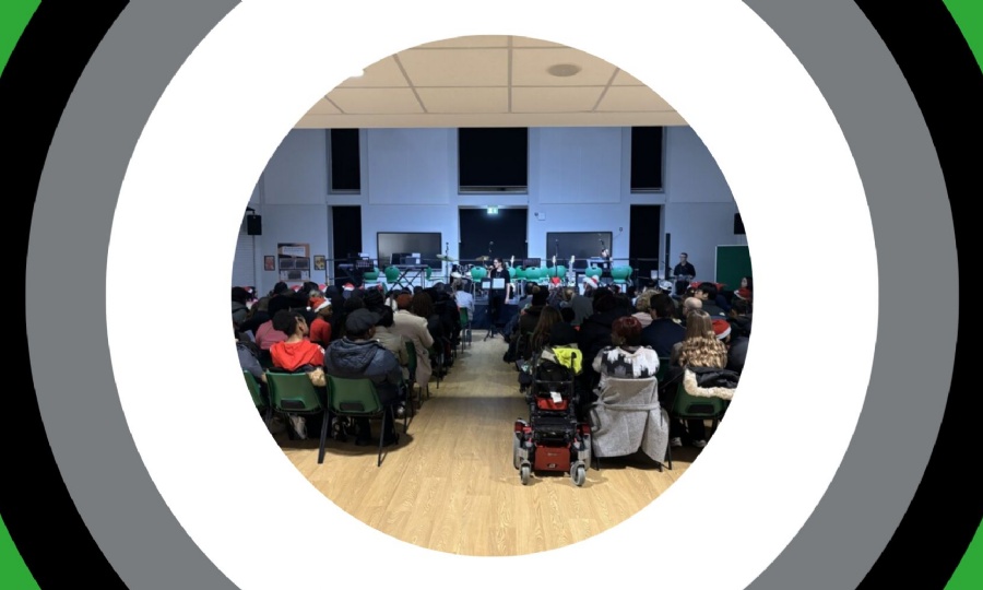 full audience at the winter concert 2025